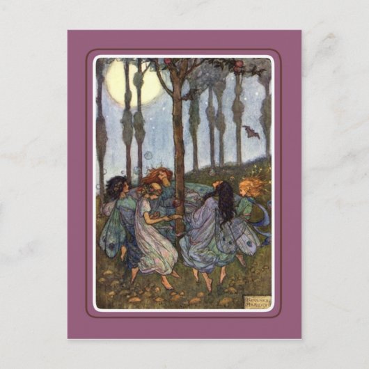 Carte Postale Halloween vintage (Devant)