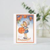 Carte postale Halloween Vintage (Debout devant)