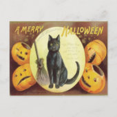 Carte Postale Halloween vintage (Devant)