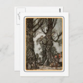 Carte Postale Halloween vintage (Devant / Derrière)