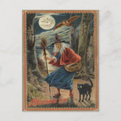 Carte Postale Halloween vintage (Devant)