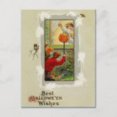Carte postale Halloween vintage (Devant)