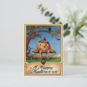 Carte Postale Halloween vintage (Debout devant)
