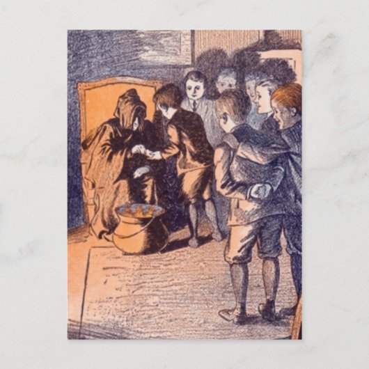 Carte Postale Halloween vintage - (Devant)