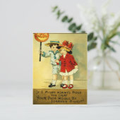 Carte postale Halloween vintage (Debout devant)