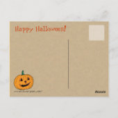 Carte postale Halloween vintage (Dos)