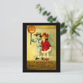 Carte postale Halloween vintage (Debout devant)