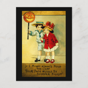 Carte postale Halloween vintage