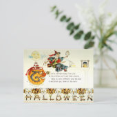 Carte Postale Halloween vintage (Debout devant)