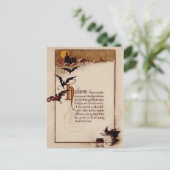 Carte postale Halloween vintage (Debout devant)