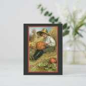 Carte postale Halloween vintage (Debout devant)