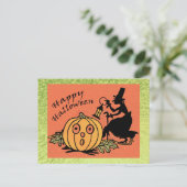 Carte postale Halloween vintage (Debout devant)