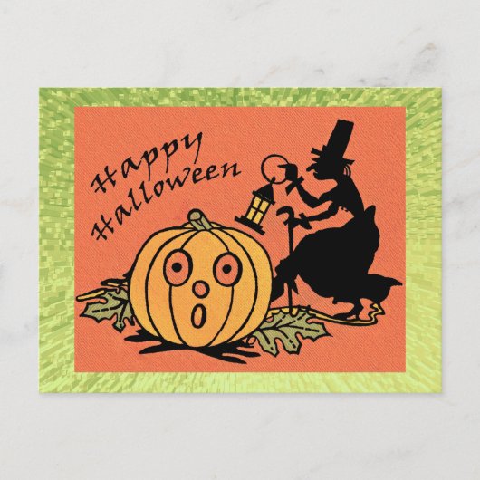 Carte postale Halloween vintage (Devant)