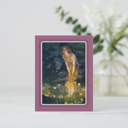 Carte Postale Halloween vintage (Debout devant)