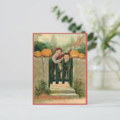 Carte Postale Halloween vintage (Debout devant)