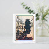 Carte Postale Halloween vintage (Debout devant)