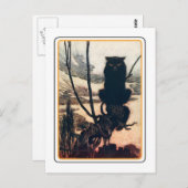 Carte Postale Halloween vintage (Devant / Derrière)