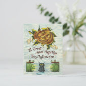 Carte Postale Halloween vintage (Debout devant)