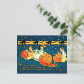 Carte postale Halloween Vintage (Debout devant)