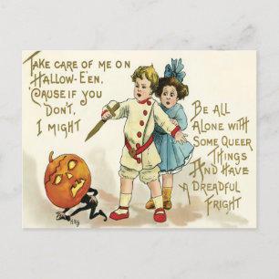 Carte Postale Halloween vintage