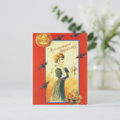 Carte postale Halloween vintage (Debout devant)
