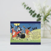 Carte postale Halloween vintage (Debout devant)