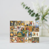 Carte Postale Halloween vintage (Debout devant)