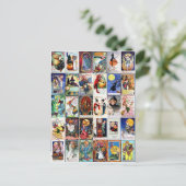 Carte Postale Halloween vintage (Debout devant)