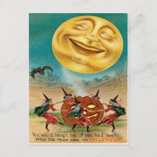 Carte postale Halloween vintage