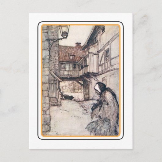 Carte Postale Halloween vintage (Devant)