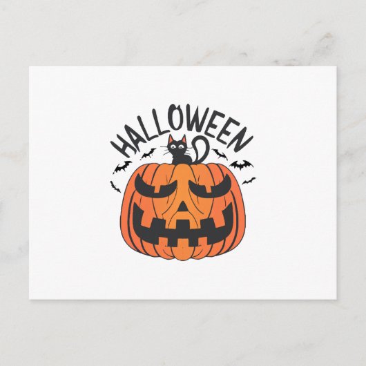 Carte Postale Halloween vintage (Devant)