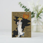 Carte postale Halloween vintage (Debout devant)