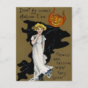 Carte postale Halloween vintage