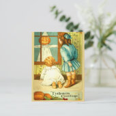 Carte Postale Halloween vintage (Debout devant)