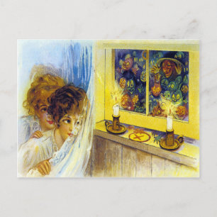 Carte postale Halloween vintage