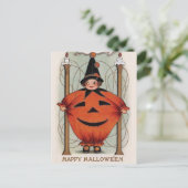 Carte Postale Halloween vintage (Debout devant)