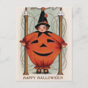 Carte Postale Halloween vintage