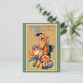 Carte Postale Halloween vintage (Debout devant)
