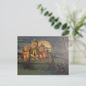 Carte Postale Halloween vintage - (Debout devant)