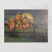 Carte Postale Halloween vintage - (Devant)