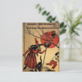 Carte postale Halloween vintage (Debout devant)