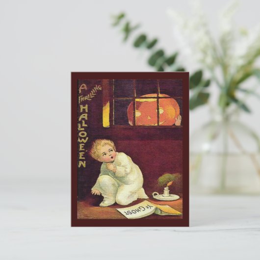 Carte Postale Halloween vintage (Debout devant)