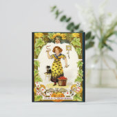 Carte postale Halloween vintage (Debout devant)