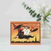 Carte postale Halloween vintage (Debout devant)