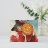 Carte Postale Halloween vintage (Debout devant)