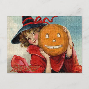 Carte Postale Halloween vintage
