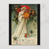 Carte postale Halloween vintage (Devant)