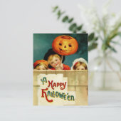 Carte postale Halloween vintage (Debout devant)