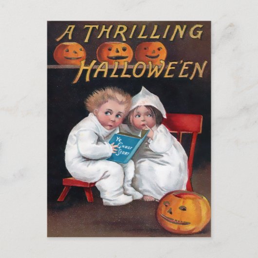 Carte postale Halloween vintage (Devant)