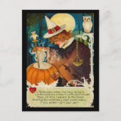 Carte Postale Halloween vintage (Devant)